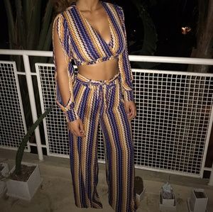 Tribal pants and top